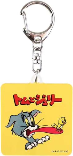 人物造型服饰 - ティーズファクトリー トムとジェリー カラー アクリル キーホルダー ファニーレトロ トム H5.1×W4.5×D0.3cm TJ-5546092TM