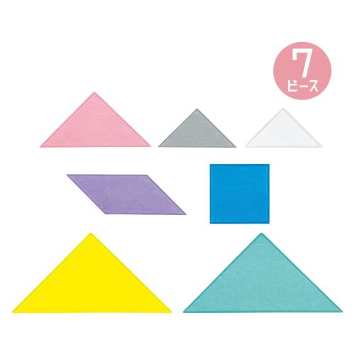 デビカ トレーニングパズル イクモク 図形パズル 7ピース 木製 113015