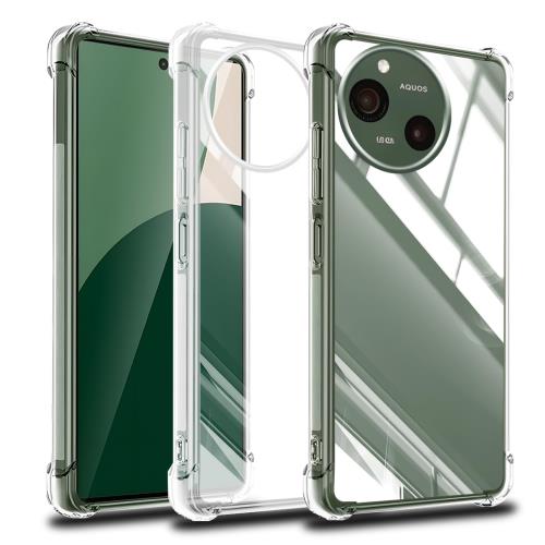 б AQUOS R9  AQUOSR9 ꥢ  󤷤եߥ꡼ޥ С TPU ݸ AQUOS R9 ...