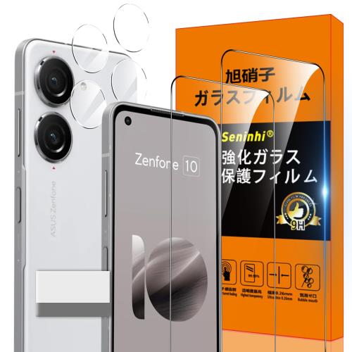 б ASUS Zenfone 10 饹ե ɻ 2* ե + 2* ݸե+ 1*ȯˢĹ񻺰˻...