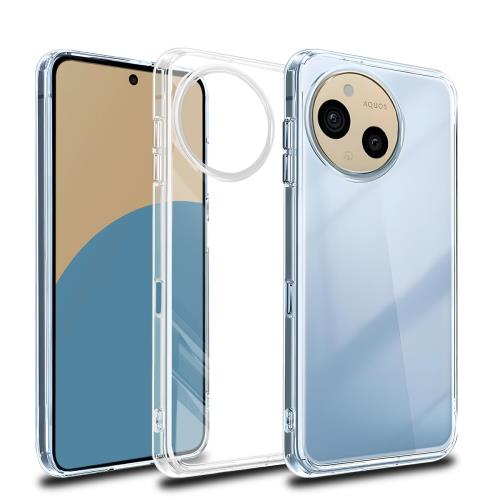 б AQUOS SENSE9  AQUOS SENSE9 ꥢ  󤷤եߥ꡼ޥ С TPU ݸ ...