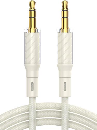 Senetem 3.5mm オーディオケーブル 1.5m auxケーブル ヘッドホンケーブル オス-オス ステレオミニプラ..