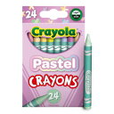 クレヨラ パステルカラー クレヨン 24色 Crayola Pastel Crayons 521835