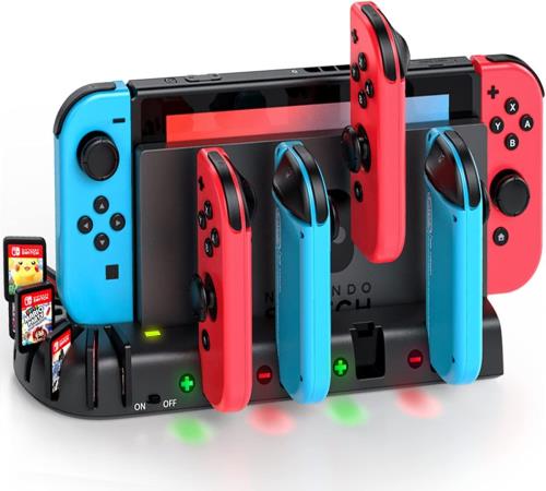 Switch Switch ͭEL 祤 ť SwitchɥåȰη KDD Joy Con  ۥ 4Ʊ...
