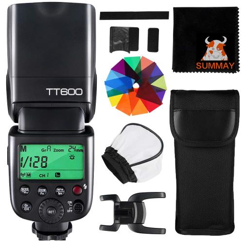 Godox正規代理＆日本語取説書GODOX TT600 クリップオン ストロボ ガイドナンバー60 フラッシュ スピードライト キヤノン ニコン 富士 ペンタックス オリンパスなどのデジタルカメラ対応 (TT600) [並行輸入品]