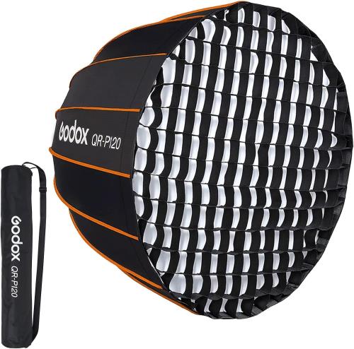Godox QR-P120 120cm ソフトボックス ボウエンスマウント パラボリックソフトボック