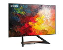 FITUEYES DESIGN テレビスタンド ロータイプ 55~88インチ 壁寄せ キャスター付き可能 高さ調節 首振り可能 大型テレビ向け 安定性 エッフェルタワーシリーズ (ウォールナット)