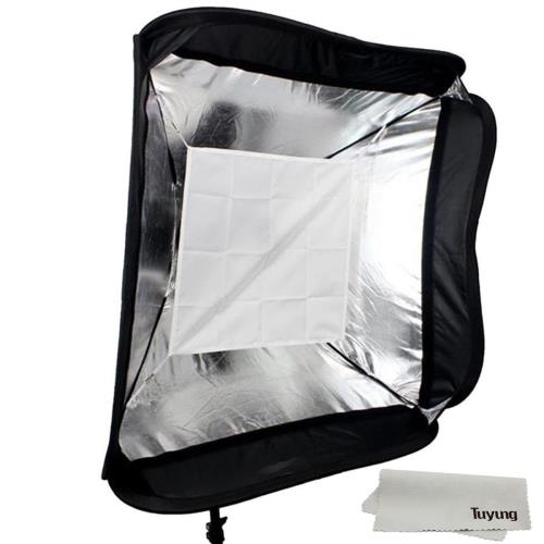 Godox ソフトボックス 60x60cm 折りたたみ フォトスタジオ用 多機能 快速収納 撮影用 ライトテント ストロボ/フラッシュ/ソフトボックス(唯一のソフトボックス)