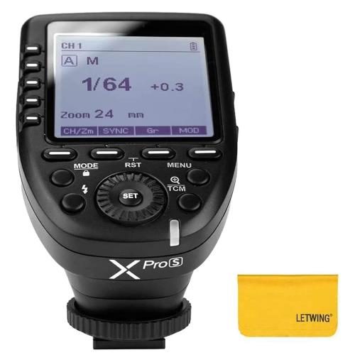 技適マーク日本語説明書付 GODOX Xpro-S 送信機 TTL 2.4 Gワイヤレス フラッシュトリガー 高速同期 1 / 8000s X システム Sony一眼レフカメラ対応 [並行輸入品]