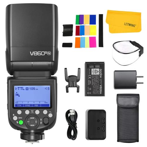 Godox ɥå V860III-N V860IIIN  եå,2.4G HSS 1 / 8000s 7.2V / 260...