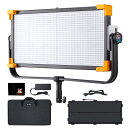 GODOX LD150R RGBパネルライト2500K-8500K調整可能(7レベル)14FXライトエフェクトCRI96 TLCI97サイレントモード製品、ジャーナリスト、ポートレート撮影用のちらつきのないLEDビデオライト