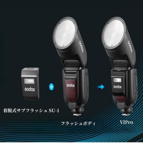GODOXGODOX V1 PRO F �ե�å��� ���ȥ��� �ٻΥե�����б� 76WS TTL �饦��ɥإå�