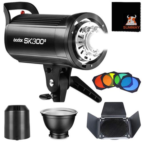 GodoxܸGODOX SK300II Υ֥åȥ 300w Xƥ¢ GN58 5600K 150W ǥ󥰥 ܡ󥺥ޥ 0.1-1sꥵ륿  ʻ ֥Ļ ݡȥ졼Ȼ (SK300II) [¹͢]