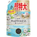 レノア ハピネス 夢ふわタッチ 柔軟剤 ウォームコットンすずらんの香り 詰め替え 1900mL