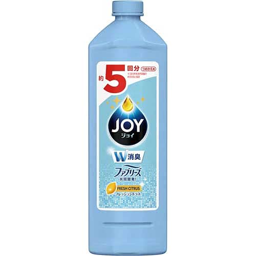 PG 食器用洗剤 ジョイコンパクトW消臭Fシトラス替700ML×4 PG 食器用洗剤 ジョイコンパクトW消臭Fシトラス替700ML×4
