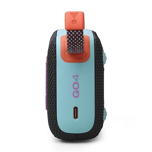 JBL GO4 Bluetoothスピーカー USB C充電/IP67防塵防水/アプリ対応/パッシブラジエーター搭載/ポータブル/ファンキーブラック JBLGO4BLKO fidela-10438896 FIDELA サンプル画像3
