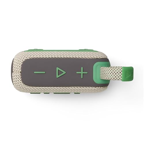 JBL GO4 Bluetoothスピーカー USB C充電/IP67防塵防水/アプリ対応/パッシブラジエーター搭載/ポータブル/ウインブルドングリーン JBLGO4SAND