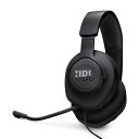 JBL QUANTUM 100M2 ゲーミングヘッドセット/ヘッドホン/3.5MM接続/エントリーモデル/ブラック/JBLQTUM100M2BLK