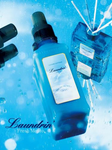 2024年ランドリン 液体 柔軟剤 フレッシュモヒート 600ml