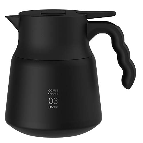 HARIO(ϥꥪ) V60 ݲƥ쥹С PLUS 800 ¸ǽ800ml ֥å VHSN-80-B