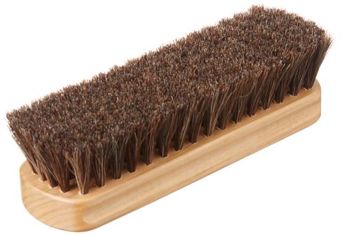 [コロンブス] 国産シューズブラシ 馬毛 コロンブスブラシ ホコリ落とし 靴磨き・シューズケア ブラウン..