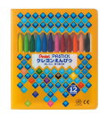 ぺんてる クレヨン色えんぴつ パスティック GCR1-12 12色
