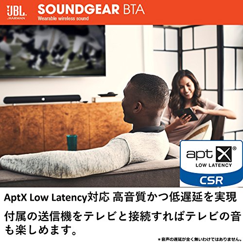 JBL SoundGear BTA ��������֥�ͥå����ԡ����� �磻��쥹�����ǥ����ȥ�󥹥ߥå����դ� Bluetooth/apt-X�б�/31mm�¥��ԡ�����4����� �֥�å�/JBLSOUNDGEARBABLK����