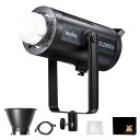 GODOX SL200IIBiバイカラービデオライトボーエンズマウント2800K-6500K 39200Lux@ 1m CRI96 TLCI97サイレントモード9プリセット照明効果ライブブロードキャスト、ショートビデオ、ポートレート写真用の連続ライト