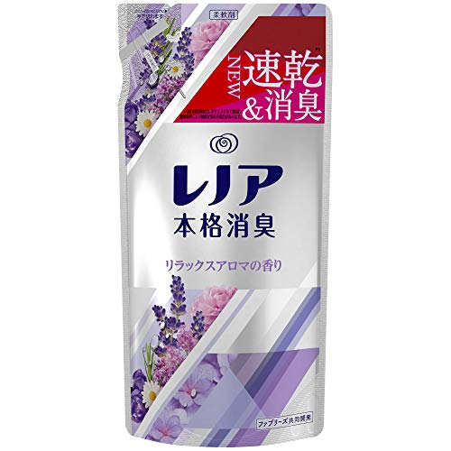 レノア 本格消臭 柔軟剤 リラックスアロマ 詰め替え 450mL レノア 本格消臭 柔軟剤 リラックスアロマ 詰め替え 450mL