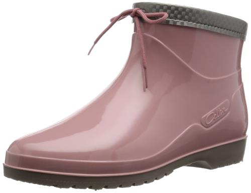 [アキレス] レインブーツ 長靴 作業靴 レインシューズ 日本製 E レディース OLB 0340 ローズ 24.0 cm