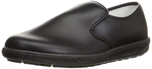 [アキレス] コックシューズ 防水素材 軽量 耐油 3E 厨房用 TUR 0017 ブラック 22.0 cm