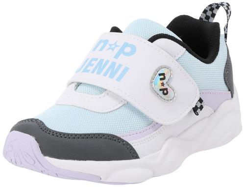 [アキレス] スニーカー キッズ ニコプチ スクール JENNI 女の子 子供靴 軽量 19~24cm 2E NPS 0690 サッ..