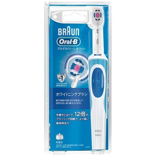 ブラウン オーラルB すみずみクリーン ホワイト D12013W ブラウン オーラルB すみずみクリーン ホワイト D12013W
