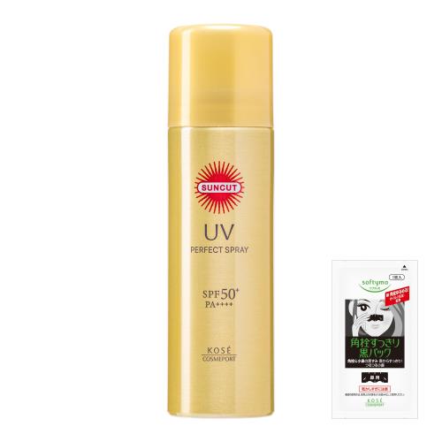 KOSE サンカット パーフェクト UV スプレー SPF50+ PA++++ 60g おまけ付き