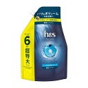 hs for men シャンプー 詰め替え 超特大 1,800ml ボリュームアップ エイチアンドエス フォーメン