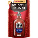 MARO(マーロ) ボディソープ メンズ 全身用 顔も洗える 詰め替え 380ミリリットル (x 1)