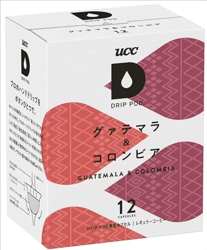 UCC ドリップポッド 専用カプセル グァテマラコロンビア 12杯分 90g ポッド・カプセル