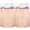 hs 深体験ヘッドスパ トリートメント 詰め替え 350gx2 リラックス×うるつや エイチアンドエス まとめ買い