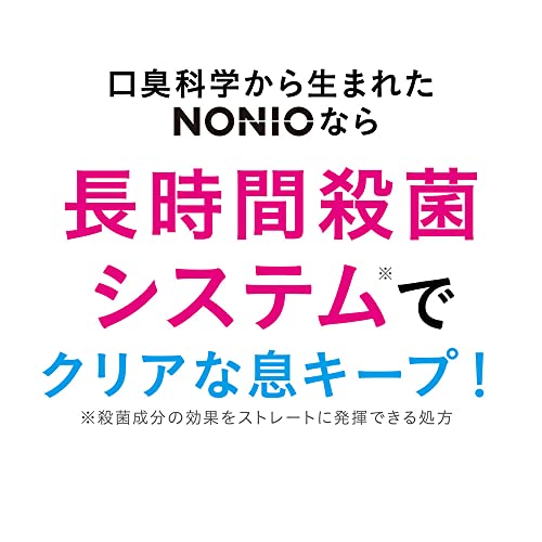 NONIO(ノニオ) [医薬部外品] マウスウォッシュ スプラッシュシトラスミント 洗口液 口臭原因菌を殺菌(アルコール配合) 600ml +ミニリンス80ml付き