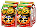 クノール 海鮮チゲスープ 4食入×4袋 味の素 フリーズドライ 具入りスープ 即席スープ 簡単 非常食 備蓄
