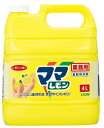 業務用 大容量 ママレモン 4L 詰め替え 食器用洗剤 台所洗剤 中性洗剤 油汚れ 野菜用洗剤(4)