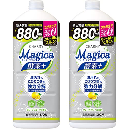 まとめ買い チャーミー マジカ(CHARMY Magica) チャーミーマジカ 食器用洗剤 酵素+(プラス) グレープフ..