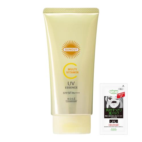 KOSE サンカット マルチ ビタミン UV エッセンス SPF50+ PA++++ 80g 日焼け止め おまけ付き