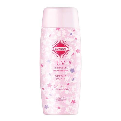 サンカット KOSE 日焼け止め パーフェクト UV ジェル SPF50+ PA++++ ウォータープルーフ 桜の香り 100..