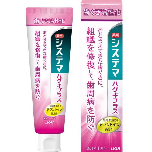 ライオン (LION) 薬用システマ ハグキプラスハミガキ 90g ×10個セット