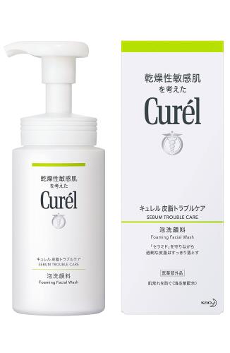 キュレル 皮脂トラブルケア泡洗顔料 150ml