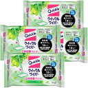 まとめ買いクイックルワイパー フロア用掃除道具 立体吸着ウエットシート...(4)
