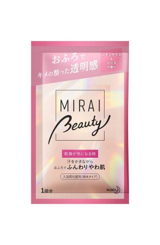 お試しサイズ花王 バブ MIRAI beauty バスソルト レモングラスローズの香り 50g 入浴用化粧料 保湿