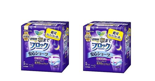 まとめ買いロリエ 超吸収ガード 安心ショーツ 5コ入 ×2セット まとめ買いロリエ 超吸収ガード 安心ショーツ 5コ入 ×2セット