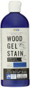 アサヒペン 塗料 ペンキ 水性WOODジェルステイン 300ml インディゴブルー 水性 ジェルタイプ 半艶 ステイン仕上げ 低臭 屋外使用可 防腐 防カビ 耐...